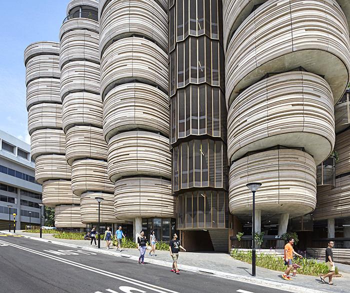 学习中心，南洋理工大学© Heatherwick Studio；摄影：Hufton+Crow.